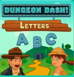 Adventure Man and the Letter Dash